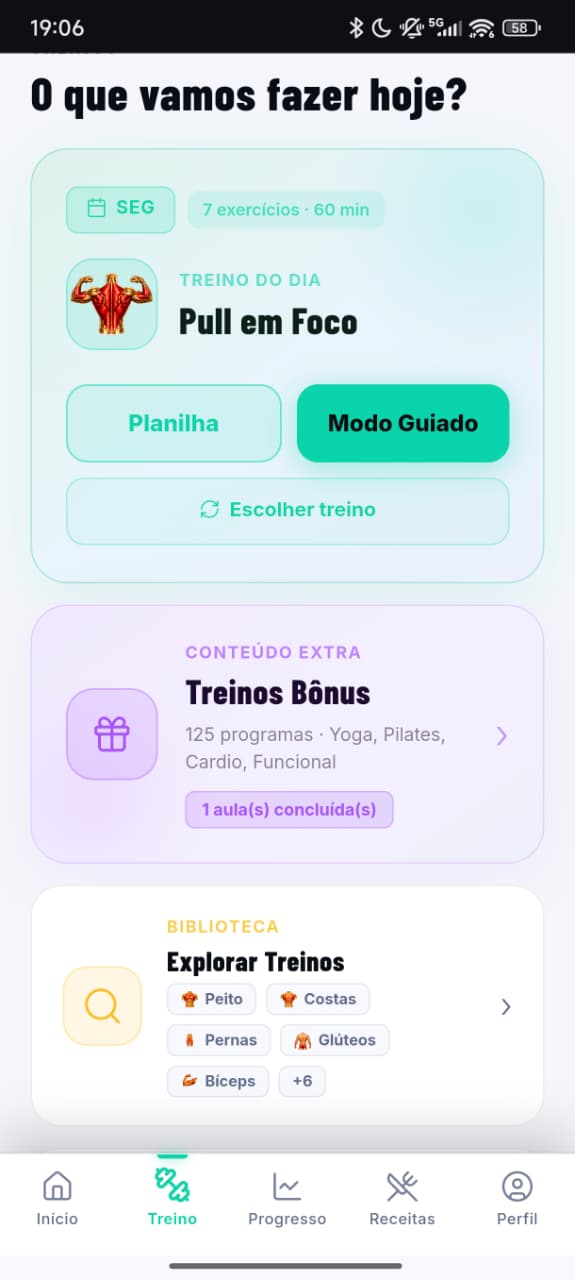 App MP Treinos Fit